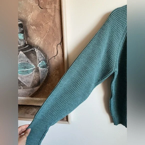 Vintage Unbranded Knit Sweater Made in Canada Size Medium - Picture 3 of 5